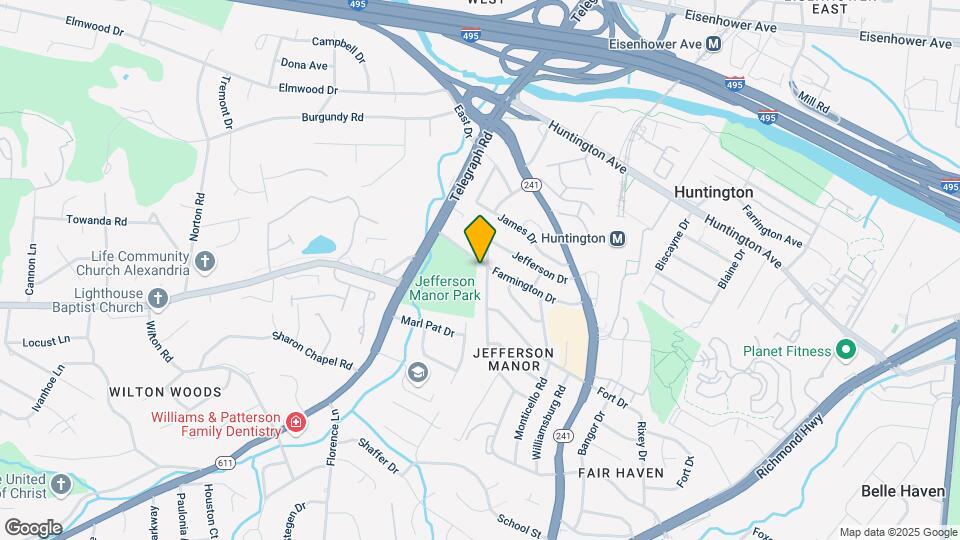 2901 Farmington Dr Map and Location Details