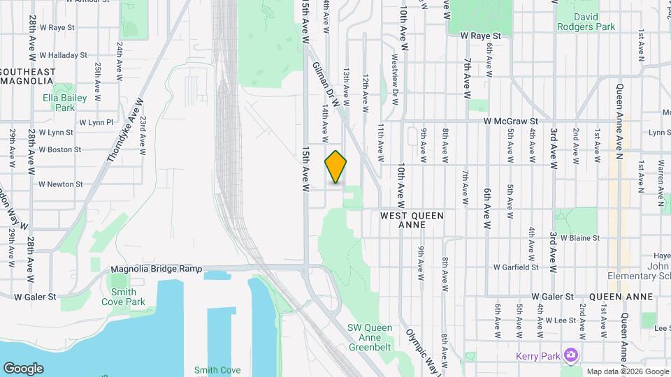 1304 W Newton St Map and Location Details