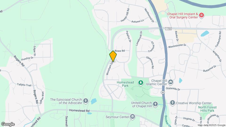 200 Worsham Dr Map and Location Details