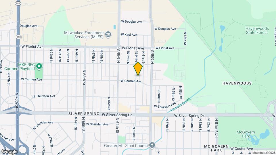5816 N 62nd St Mapa y Detalles de la Ubicación