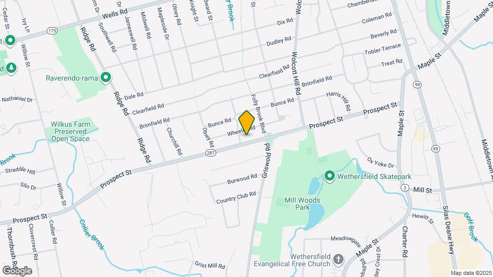 287 Prospect St Map and Location Details