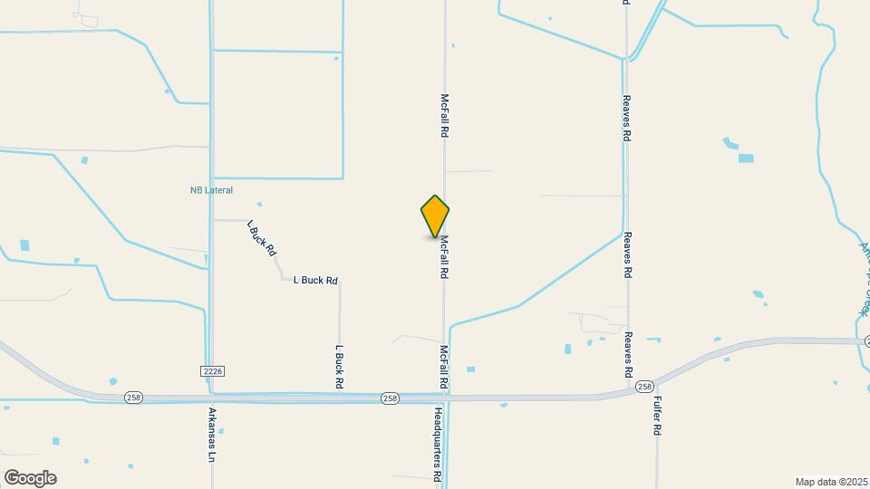 12628 McFall Rd Map and Location Details