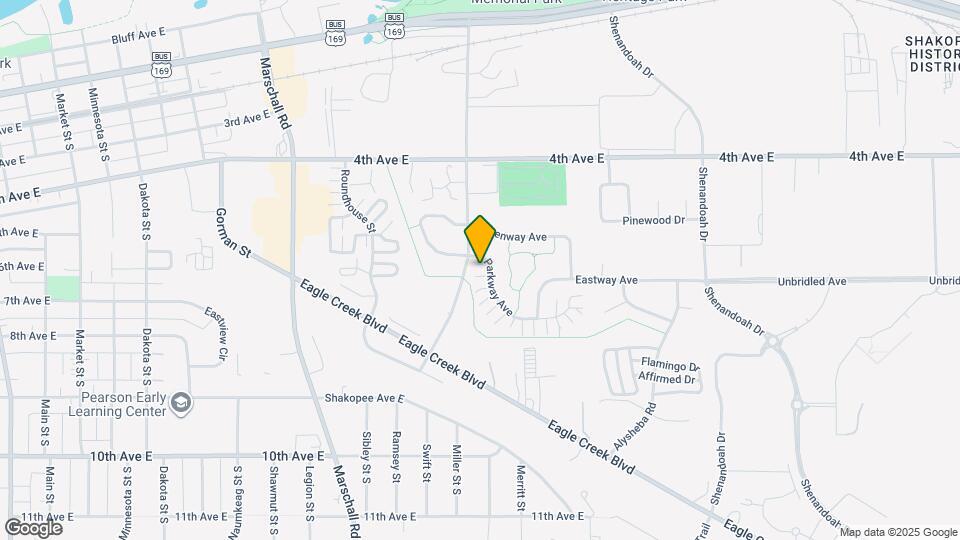 1848 Parkway Ave Map and Location Details