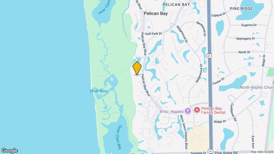 6075 Pelican Bay Blvd Map and Location Details