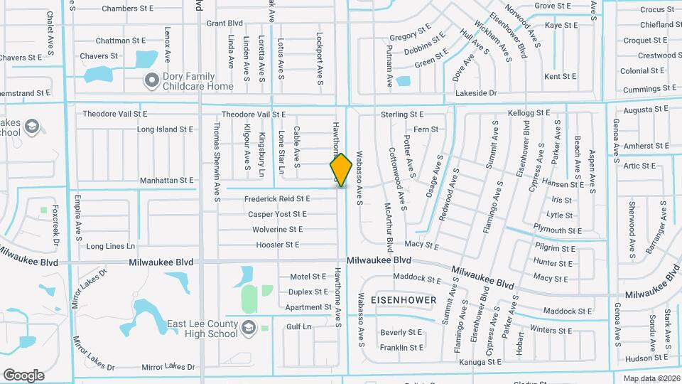 541 Hawthorne Ave S Map and Location Details