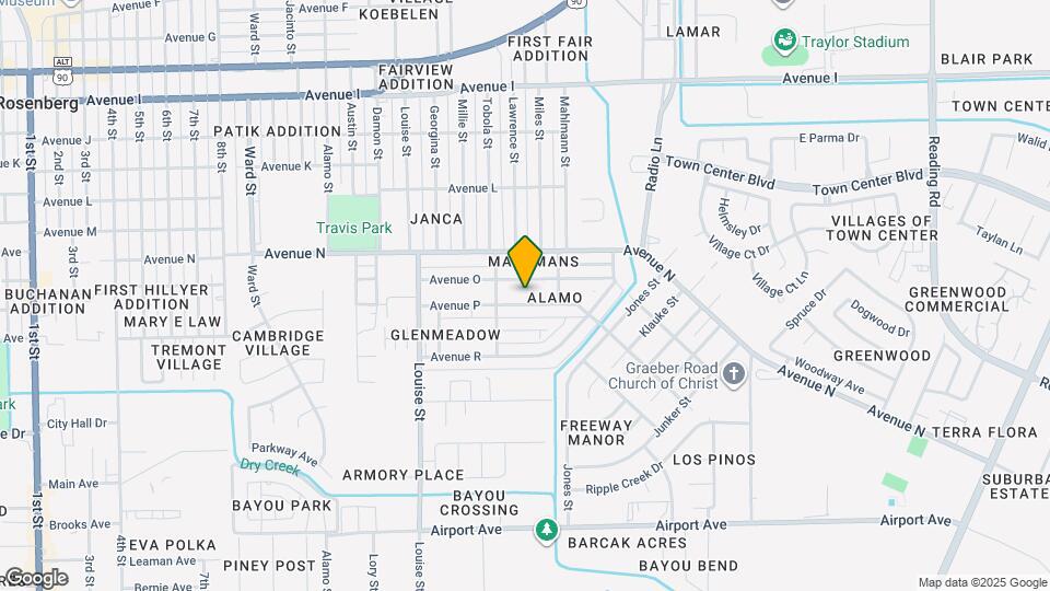 3609 Avenue P Map and Location Details