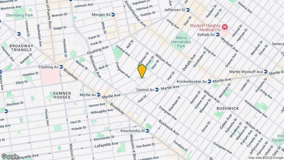 991 Willoughby Ave Mapa y Detalles de la Ubicación
