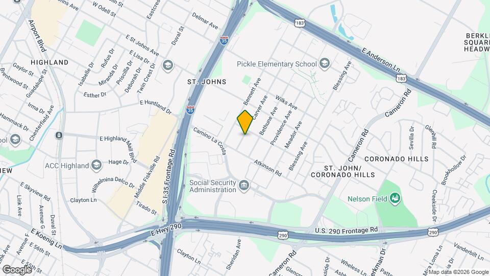 6915 Carver Ave Map and Location Details