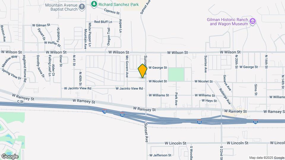 3247 W Nicolet St Map and Location Details