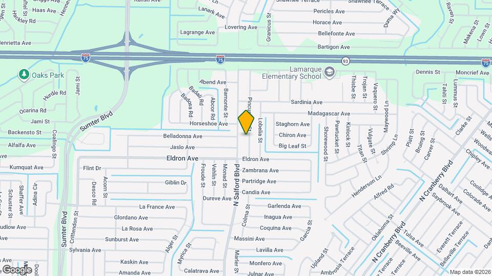 4173 Pincushion St Map and Location Details