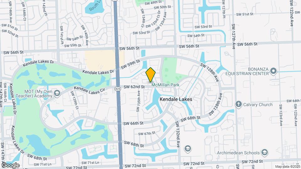 13433 SW 62nd St, Unit 5 Map and Location Details