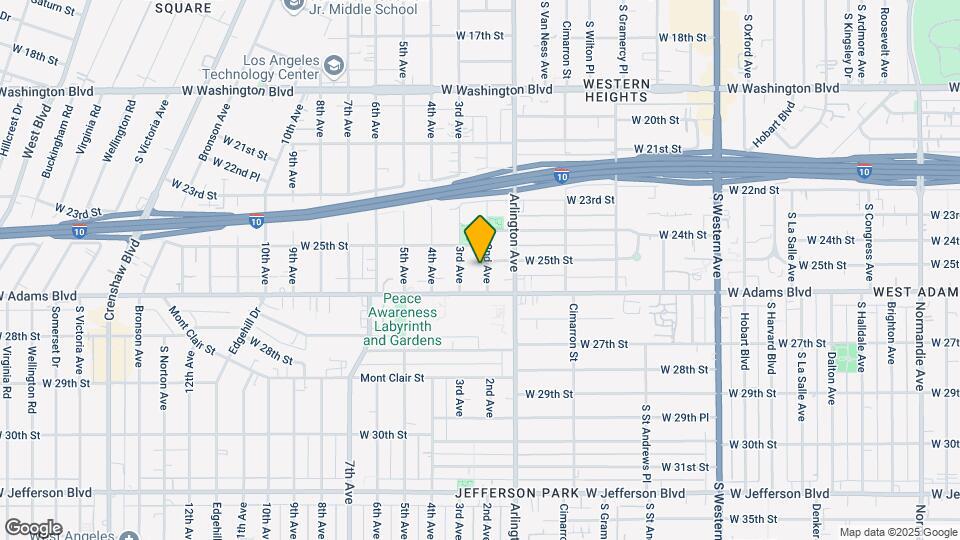 2525 2nd Ave Map and Location Details