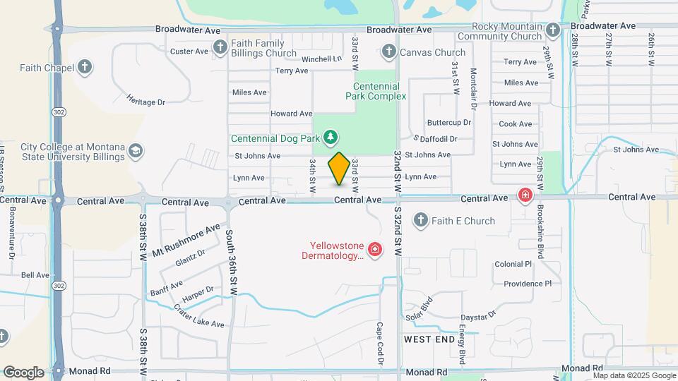3315 Central Ave Mapa y Detalles de la Ubicación