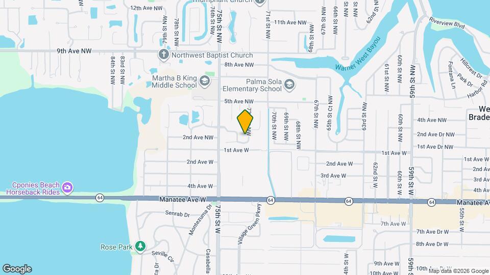 206 73rd St NW Map and Location Details
