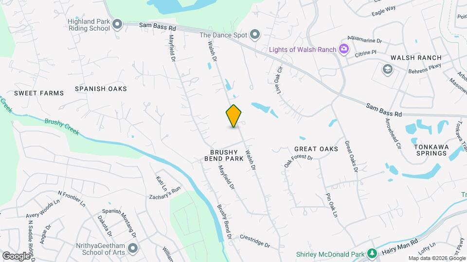 2004 Walsh Dr Map and Location Details