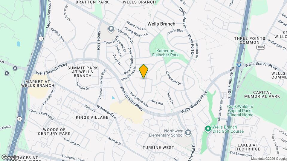 2124 Surrender Ave Mapa y Detalles de la Ubicación