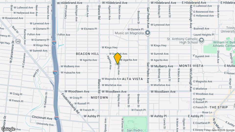 901 Ripley Ave Map and Location Details