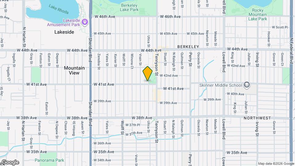 4105-4111 Utica St Map and Location Details