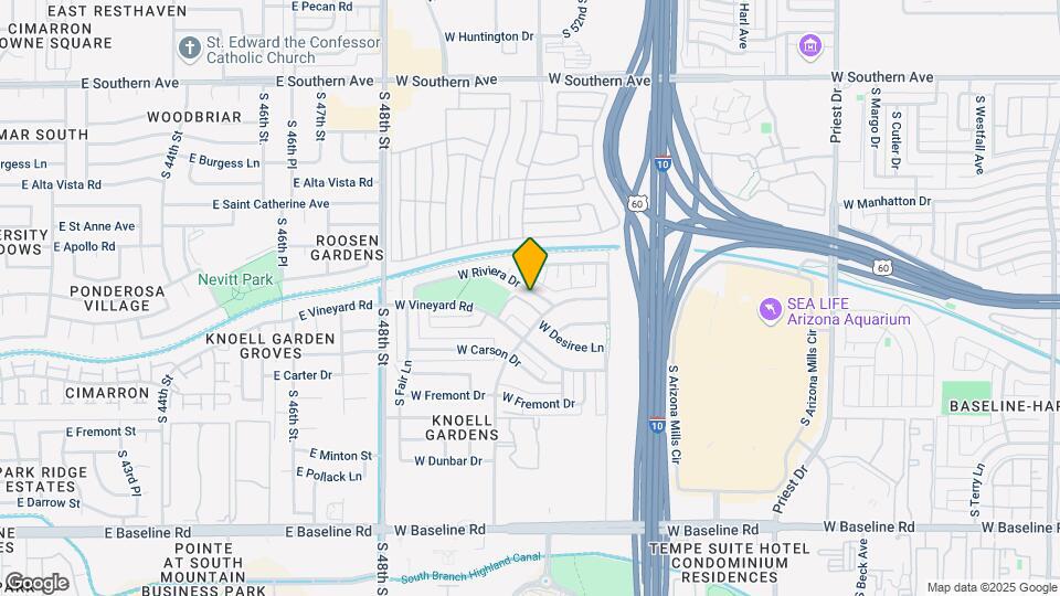 2213 W Riviera Dr Map and Location Details