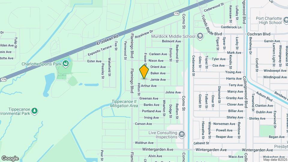 2219 Fraser St Map and Location Details