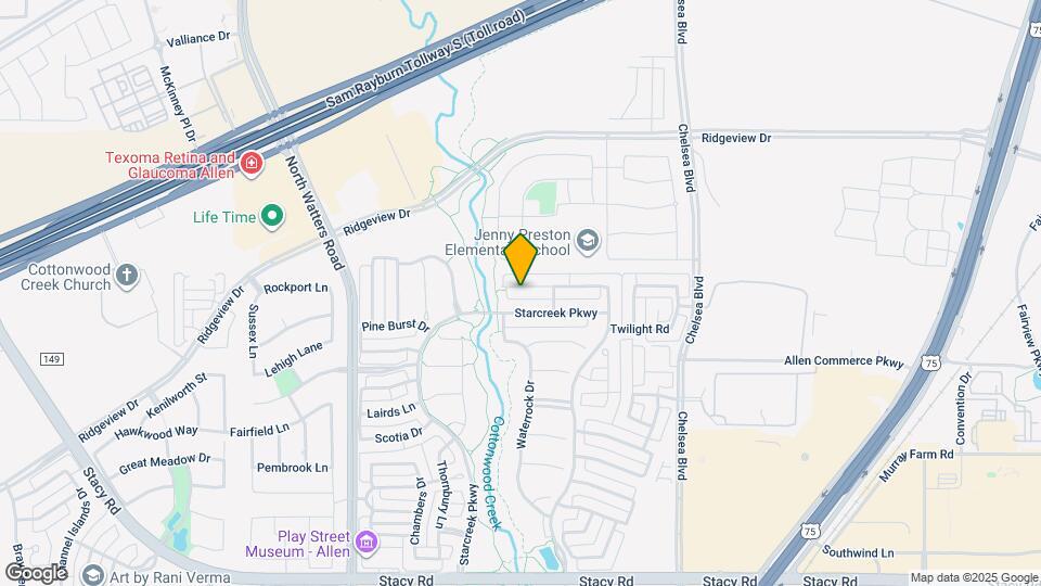 901 Clear Water Dr Map and Location Details