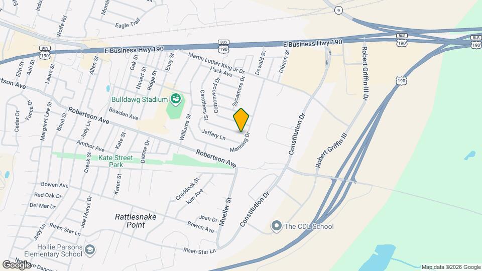 432 Carothers St Map and Location Details