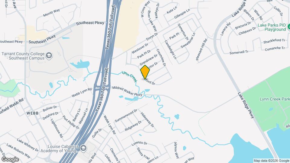5919 Waterford Dr Map and Location Details