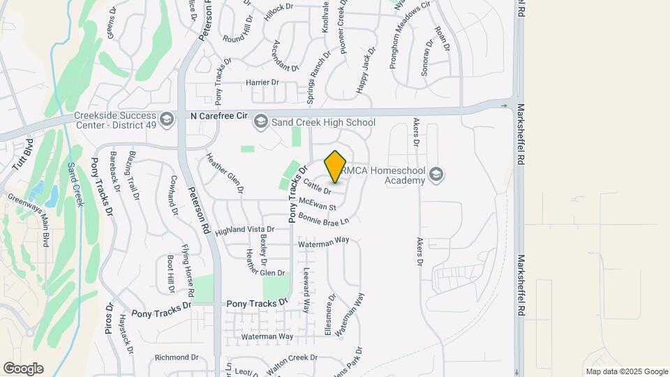 7198 Cattle Dr Map and Location Details