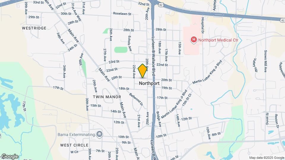 2005 20th St Map and Location Details