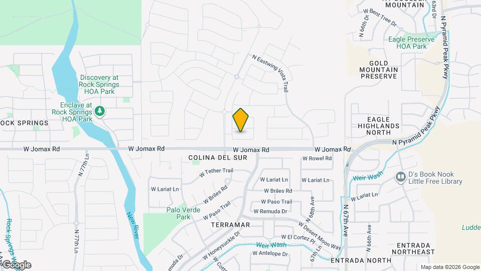 7104 W Spur Dr Map and Location Details