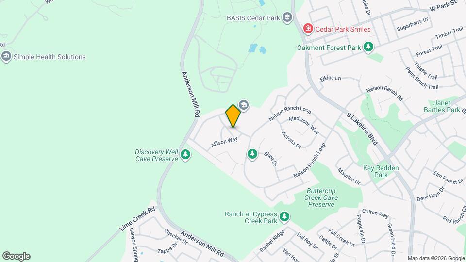 218 Simmons Dr Map and Location Details