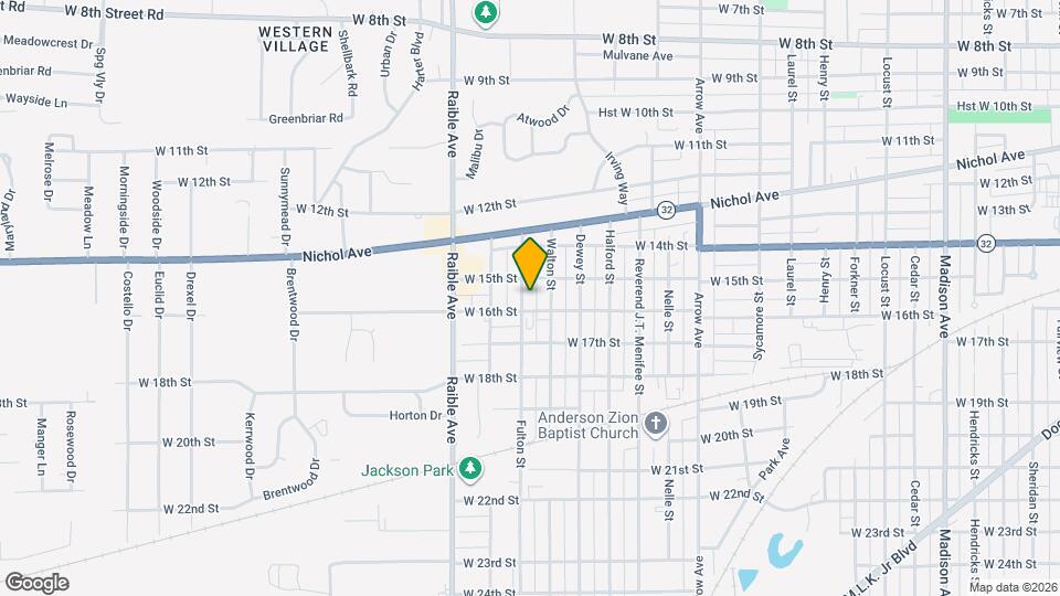 1516 Fulton St Map and Location Details