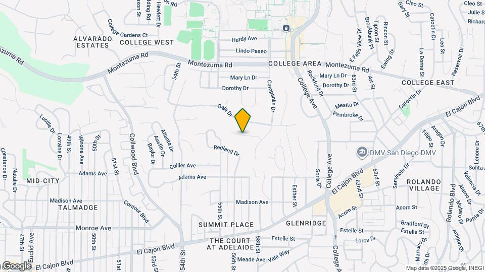 5675 Campanile Way Map and Location Details