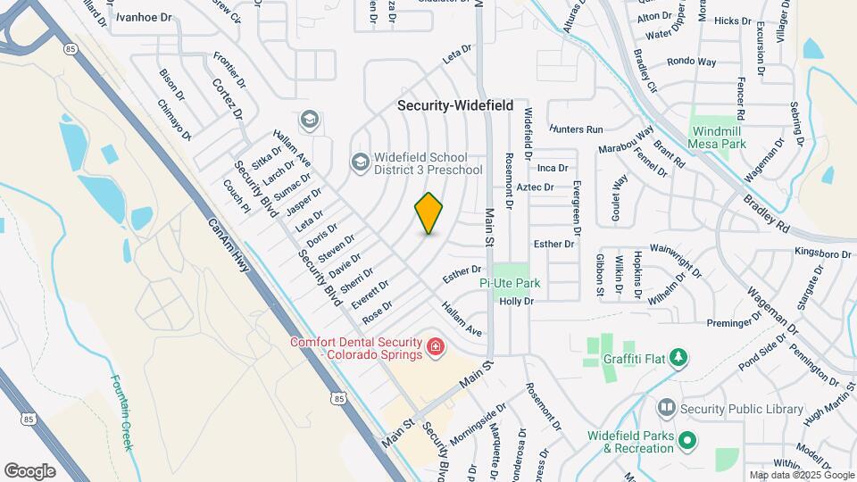 221 Everett Dr Map and Location Details