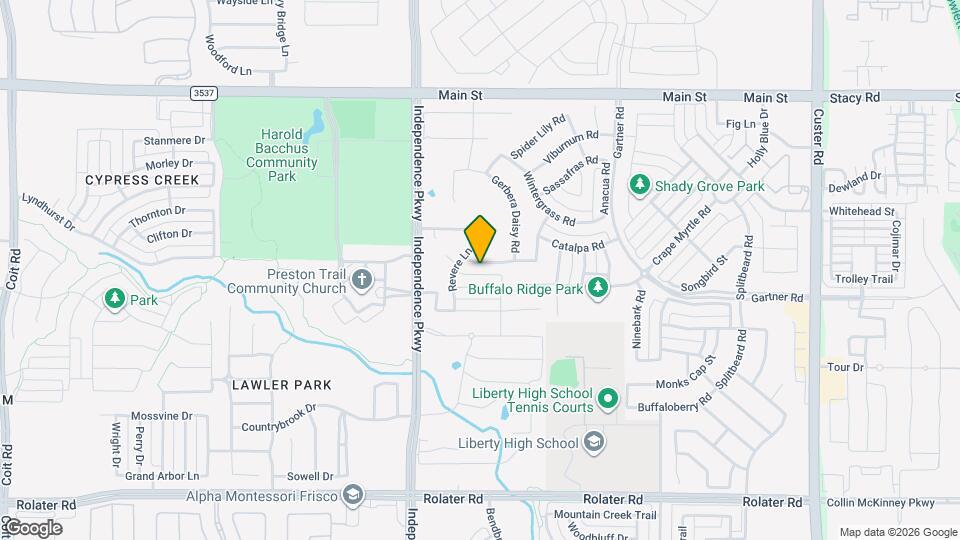 14841 Germantown Ln Map and Location Details