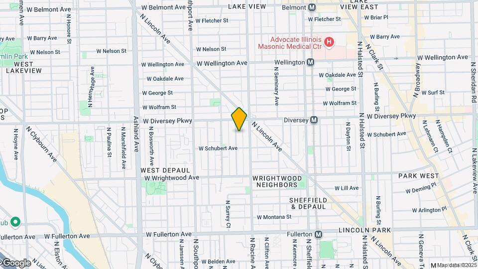 2729 N Magnolia Ave Map and Location Details