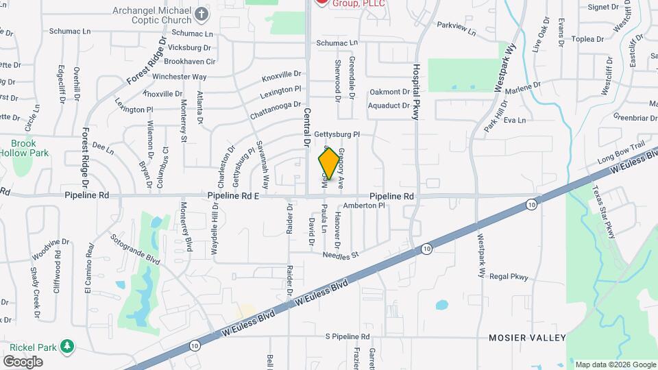 808 McCurry Ave Map and Location Details