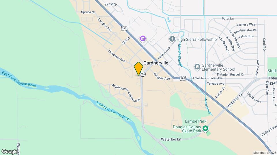 1202 Gilman Ave Map and Location Details