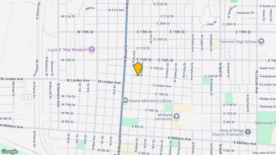 145 E 14th St Map and Location Details