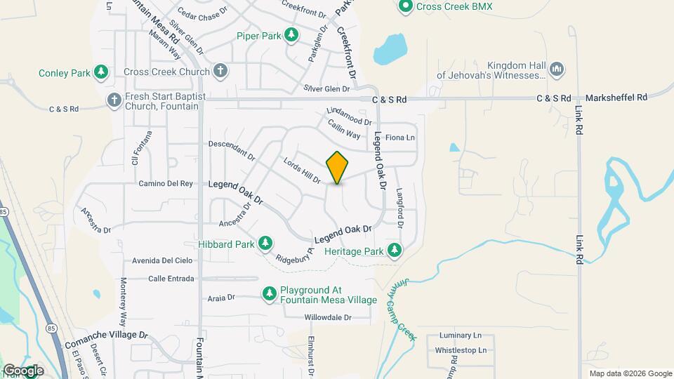 1131 White Stone Way Map and Location Details