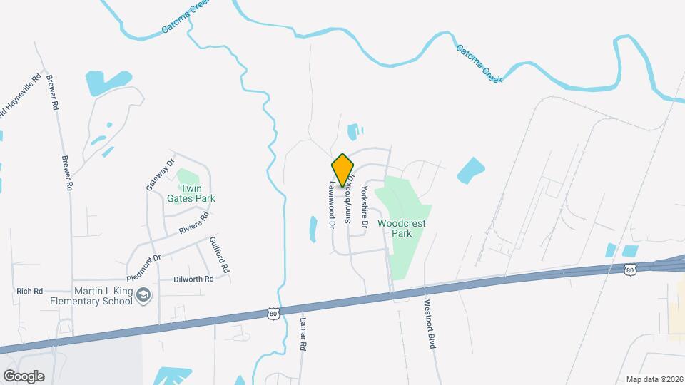 4360 Sunnybrook Dr Map and Location Details