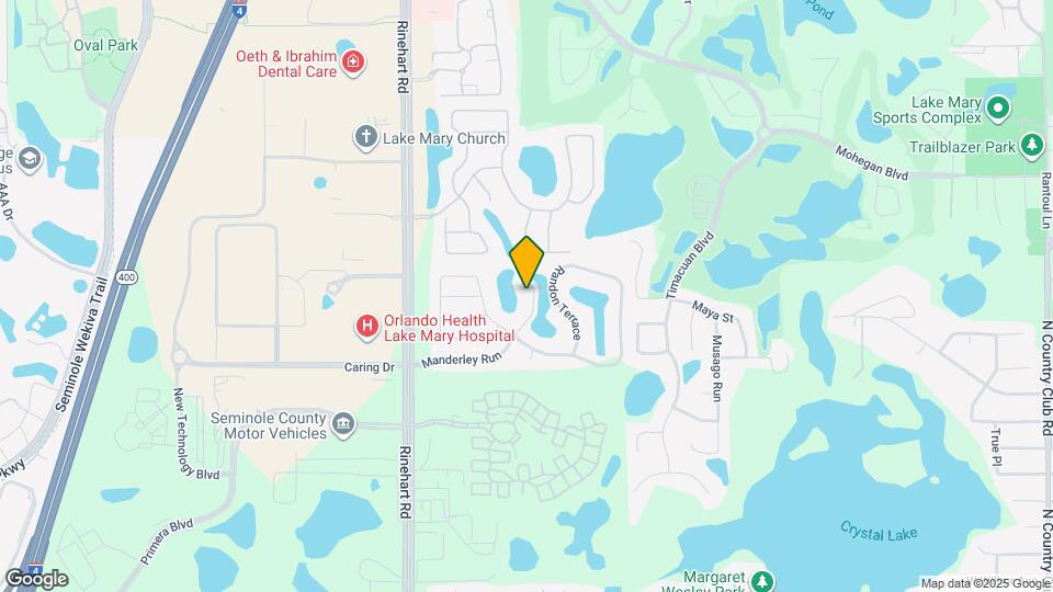 544 Manderley Run Map and Location Details