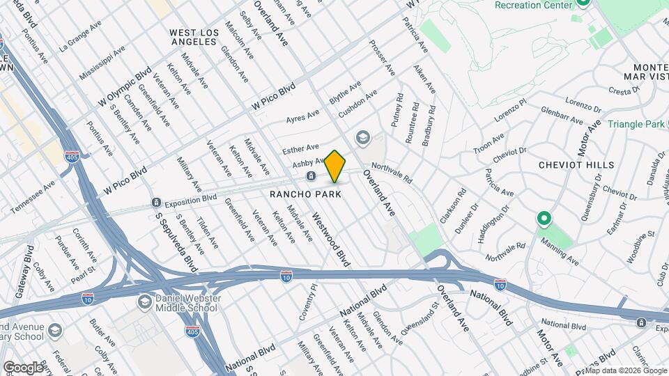 2651 Malcolm Ave Mapa y Detalles de la Ubicación