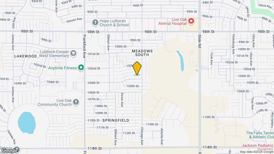 5508 104th St Map and Location Details