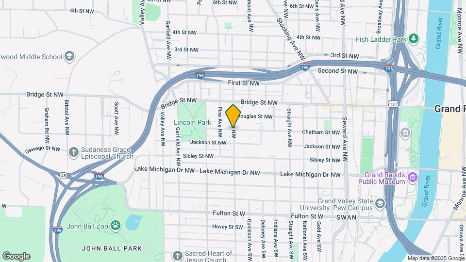 1004 Chatham St NW Map and Location Details