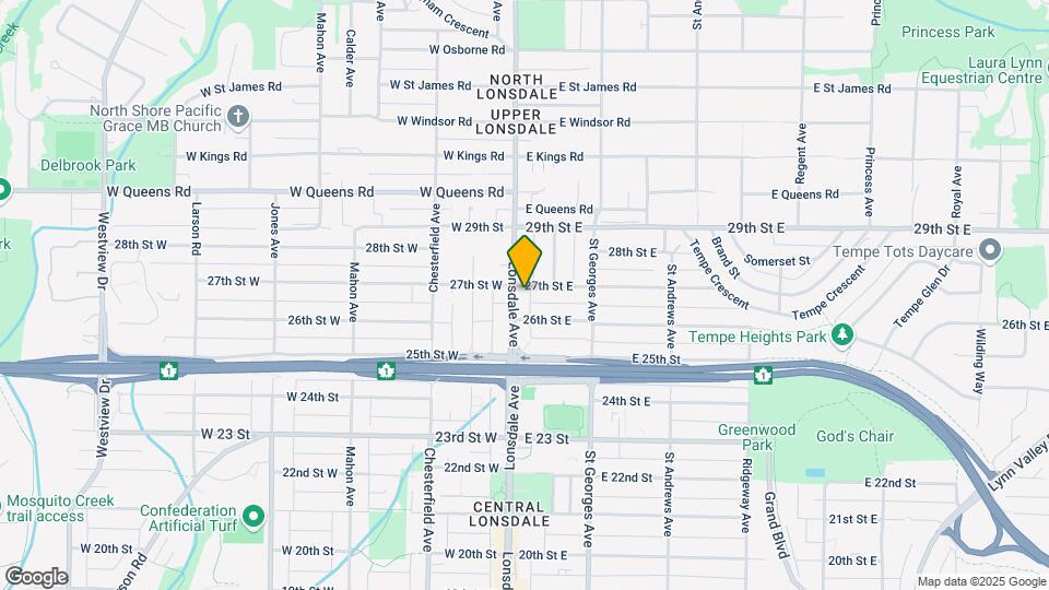 105 27th St Map and Location Details