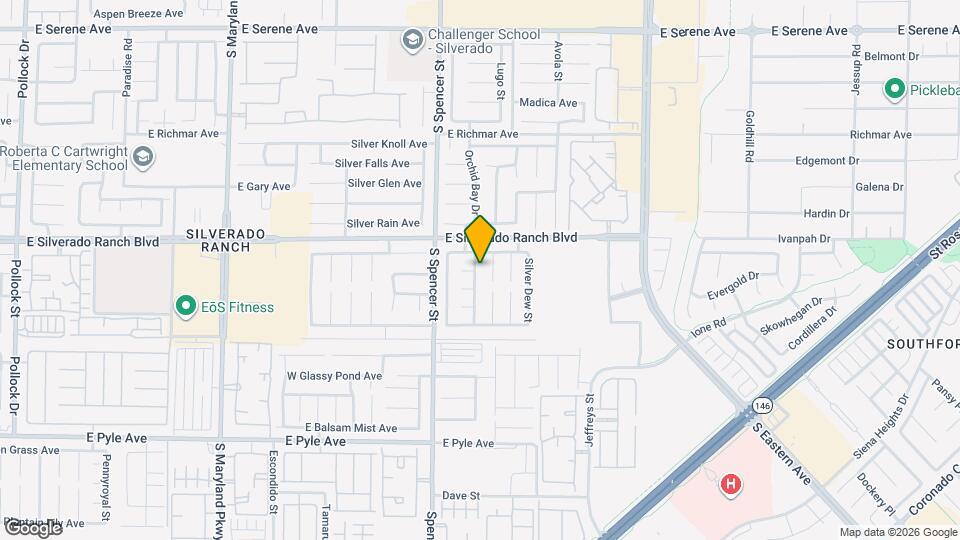 9756 Silver Pebble St Map and Location Details