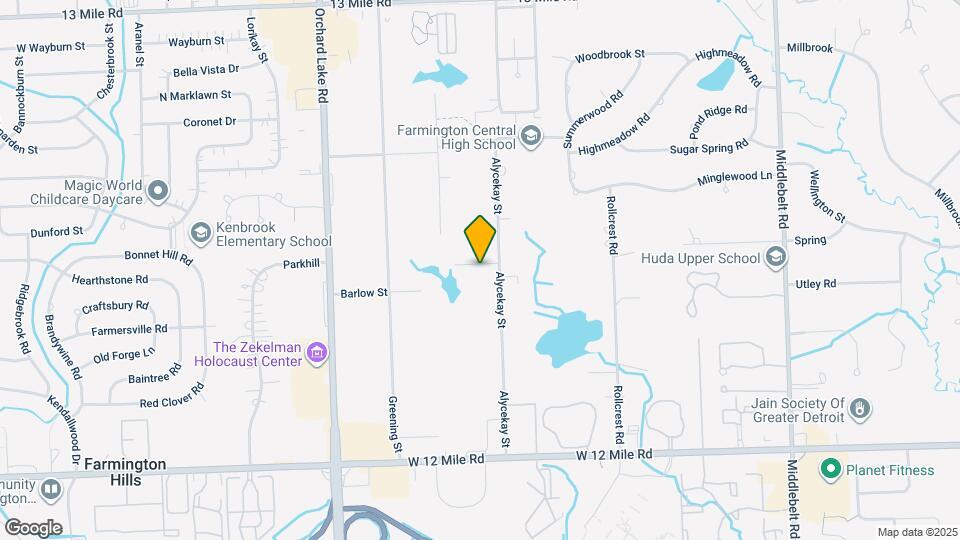 28407 Patricia St Map and Location Details