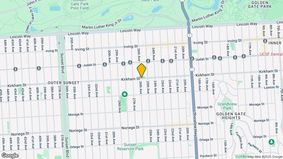 2143-2145-2145 Kirkham St Map and Location Details