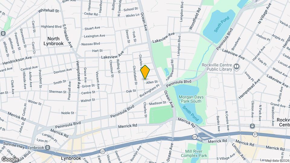 1 Allen St Map and Location Details